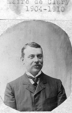 Nicolas Brasseur, à l'époque de son mandat de maire de Clary.